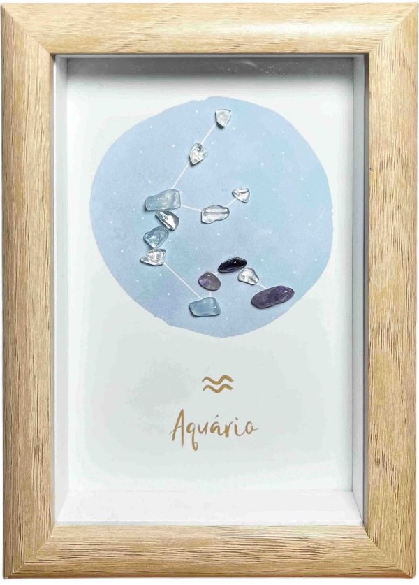 Celestial Radiance — Twelve Zodiac Crystal Frame Art - 图片 3