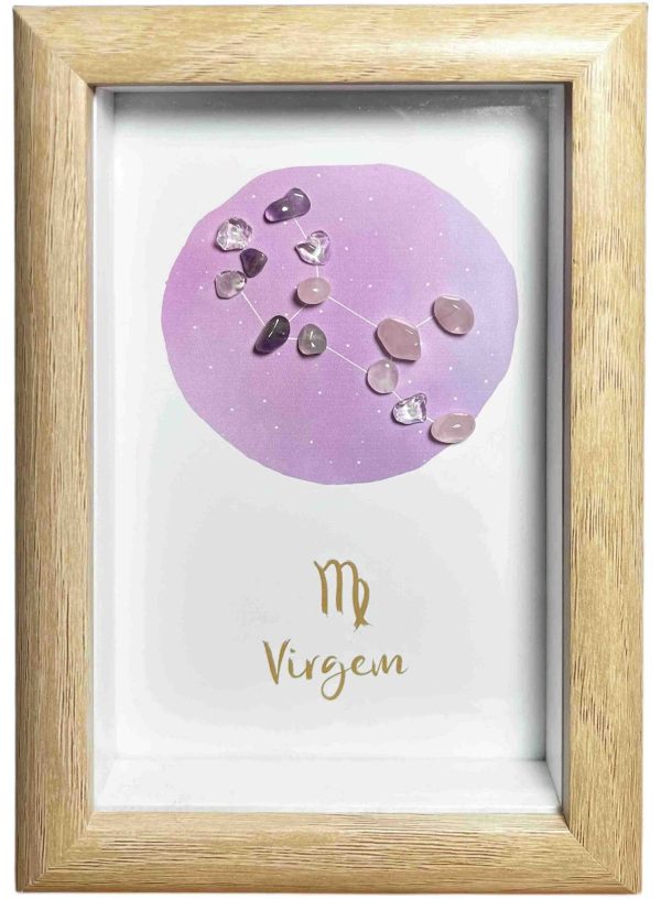 Celestial Radiance — Twelve Zodiac Crystal Frame Art - 图片 2