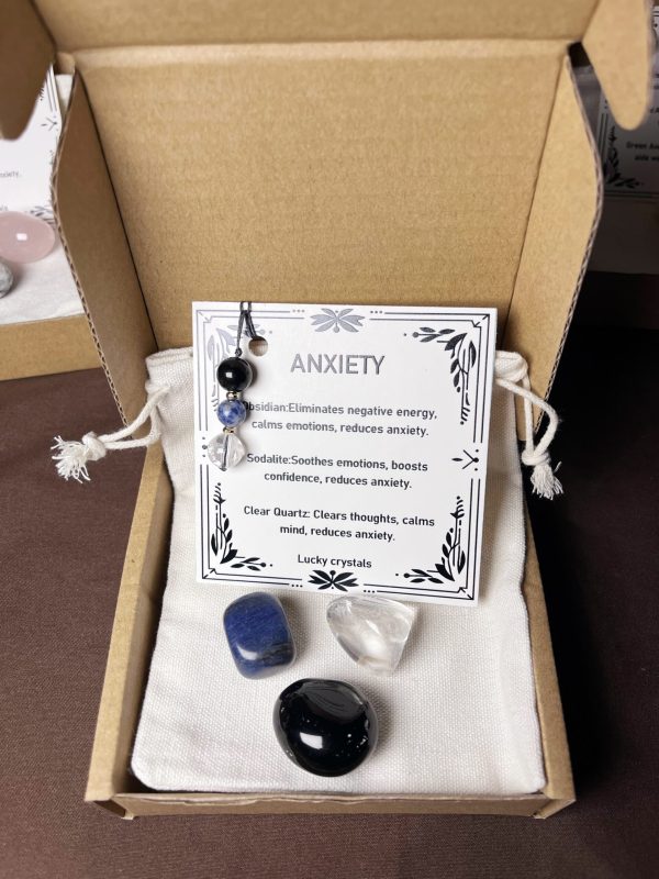 Healing Crystal Stone & Mobile Charm Set - 图片 2
