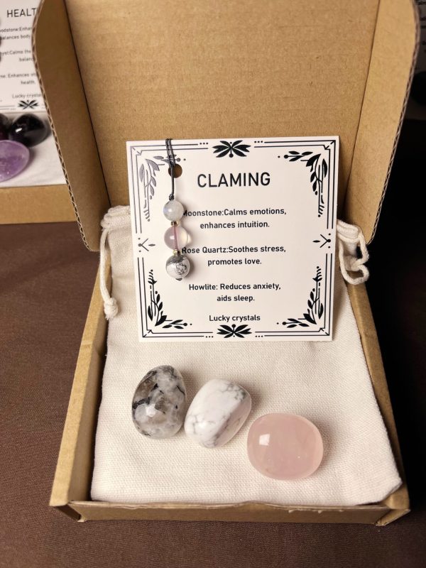 Healing Crystal Stone & Mobile Charm Set - 图片 4