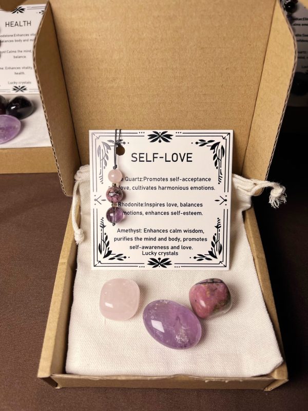 Healing Crystal Stone & Mobile Charm Set - 图片 6