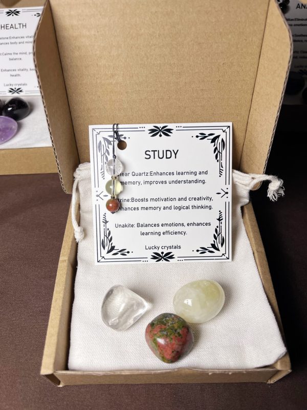 Healing Crystal Stone & Mobile Charm Set - 图片 7