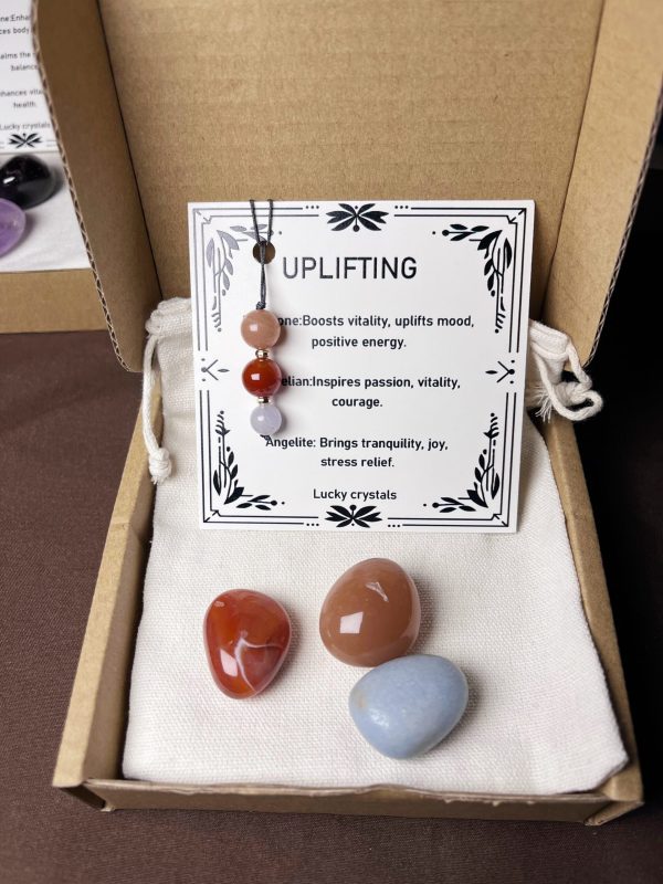 Healing Crystal Stone & Mobile Charm Set - 图片 8