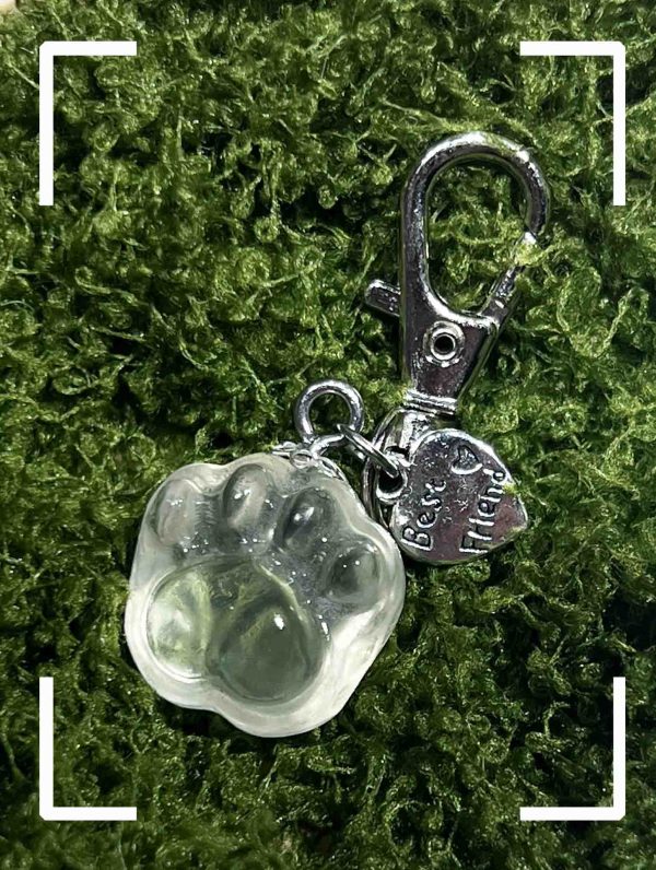 Crystal Cat Paw Pendant for Healing and Comfort - 图片 10